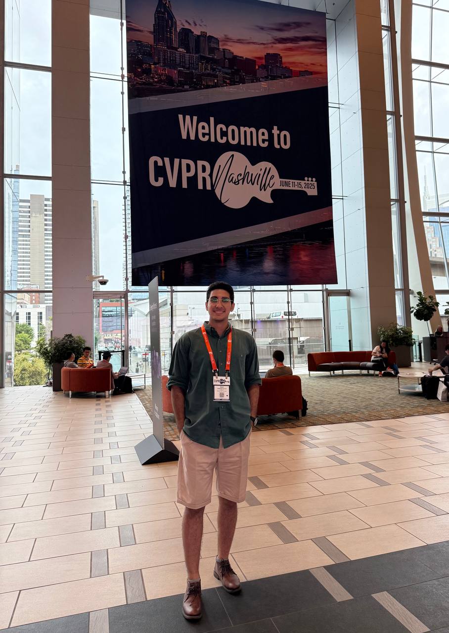 CVPR 2025 conference badge